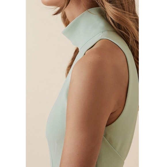 *Bestseller* NWT REISS | Doriana High Neck Dress - Picture 9 of 12
